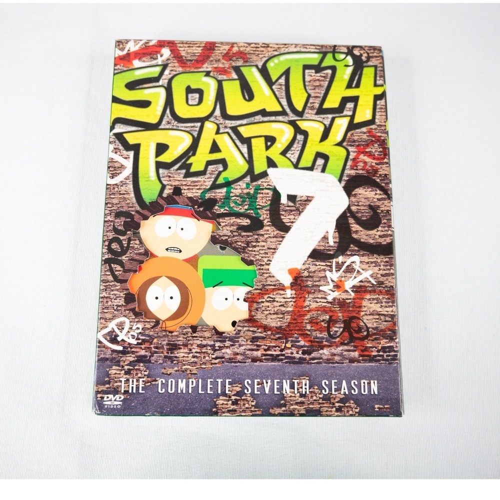 South Park DVD The Complete Seventh Season 7 Box Set 3-Disc Comedy Central 2006